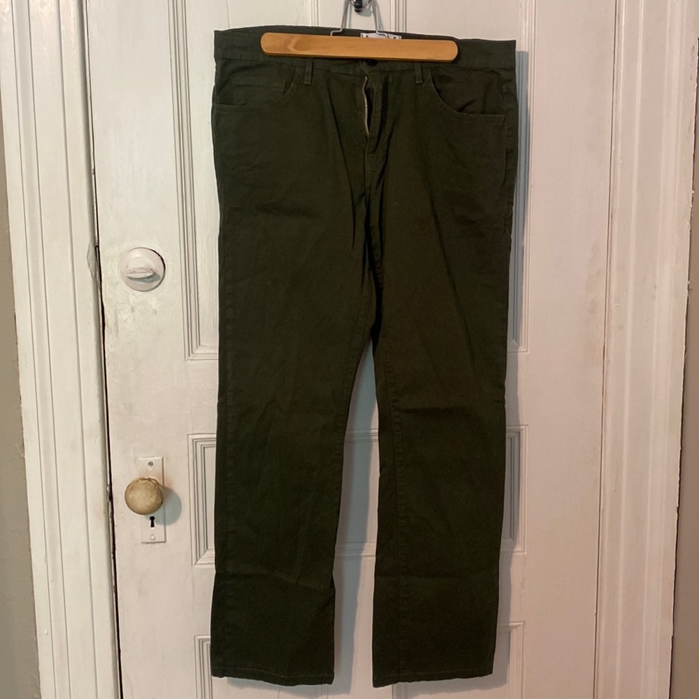 Paige Green pants - Size 32x30